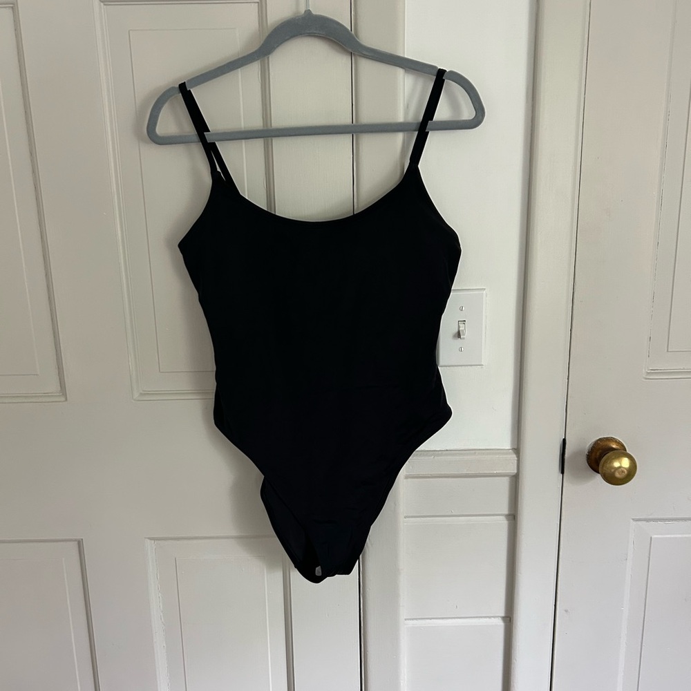 Andie Cheeky Amalfi Classic Black One-Piece Swimsuit Large - Picture 3 of 5